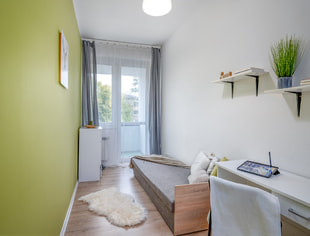 Room with a balcony in a great location, Metro Wierzbno, room no. 3, Warszawa-1