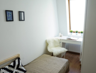 Pokój 1-osobowy nr 5, ul. Perkuna 52, przy CH Promenada i Ostrobramska, Warszawa-1