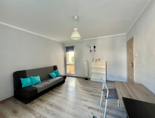 Room for 1-2 people ul. Clothes with a balcony! (No.3), Szczecin-1