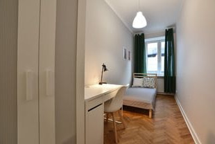 Pokój 1-osobowy  nr 2 ul Nowogrodzka 7/9, Warszawa-1