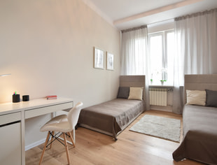 Pokój 2-osobowy  nr 3 ul. Al. Niepodległości 150, Warszawa-1