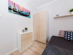 Cozy single room No. 4, ul. Biała, Kraków-1