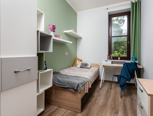 Piękny pokój jednoosobowy w kamienicy, centrum, Nowy Kleparz, Kraków-1