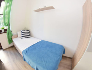 Spacious single room in the center, near Nowy Kleparz, Kraków-1