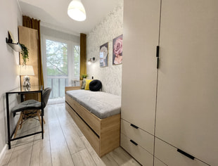 Pokój nr. 4 z balkonem - ul. Iberyjska 7, MOKOTÓW, Warszawa-1
