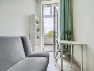 single room no. 2 with a balcony, ul. Wielkopolska 23, Szczecin-1