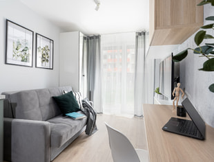Mini studio apartment, Kraków-1