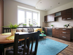 Zielona 73, studio apartment, Łódź-1