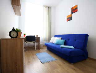 Legionów 40, single room No. 5, Łódź-1