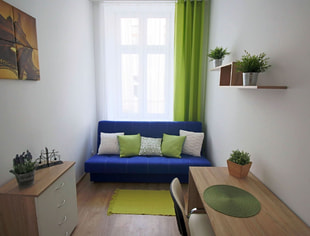 Legionów 40, single room No. 4, Łódź-1