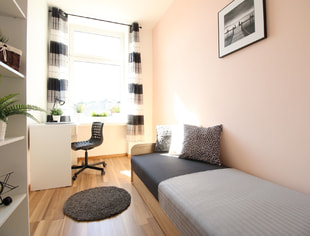 Więckowskiego 74, pokój 1-osobowy nr 4, Łódź-1