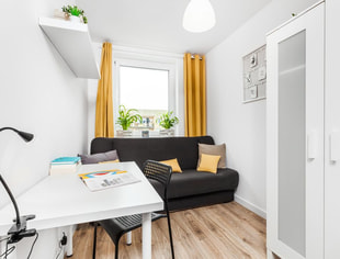 Pokój 1-osobowy nr 2, ul. Więckowskiego 8, Gdańsk-1