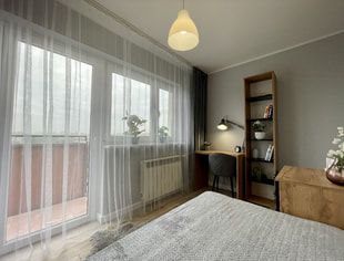 Pokój nr. 3 z balkonem - ul. Bonifacego 89, MOKOTÓW, Warszawa-1
