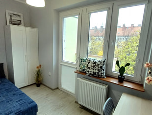 ZADZWOŃ PO AKTUALNĄ CENĘ Pokój 1-osobowy nr 4, BALKON, Wrocław-1