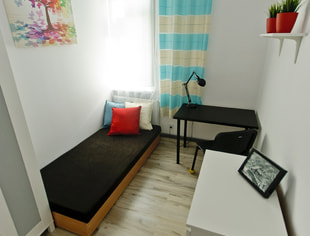 Pokój 1-osobowy nr 2, Gdańsk-1