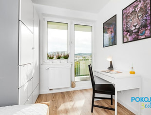Pokój 1-osobowy  nr 2 z balkonem przy ul Gospody 18D, Gdańsk-1