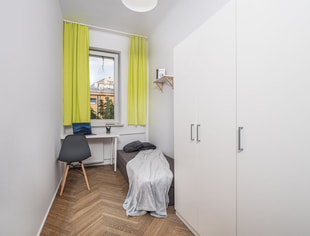 Pokój jednoosobowy #1 przy ul. Tamka 18, Warszawa-1