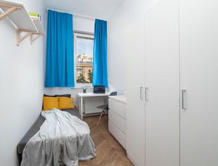 Pokój jednoosobowy #2 przy ul. Tamka 18, Warszawa-1