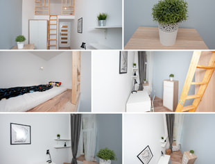 Więckowskiego 58-Single room no. 2, Łódź-1