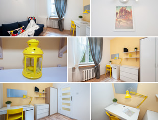 Więckowskiego 58-Single room no. 3, Łódź-1