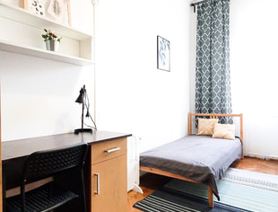 Pokój Centrum Plac Inwalidów Królewska AGH UP UJ balkon w mieszkaniu, Kraków-1