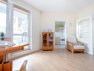 Cozy studio 28m2 - large balcony, Bukowe estate!, Szczecin-1