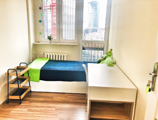Pokój 1-osobowy  nr 2 ul. Pereca 13/19 m.1415, Warszawa-1