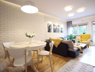 Hipoteczna 13, 2-room apartment, Łódź-1