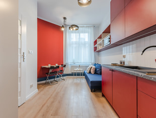 Cozy, new studio apartment, ul. Jagiellońska (No. 3), Szczecin-1