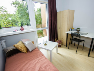 Pokój Z BALKONEM, ul. G. Roweckiego, blisko Campus UJ (2), Krakow-1