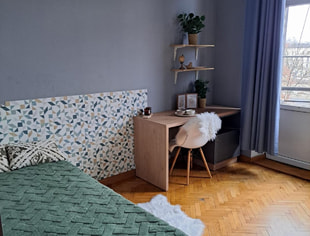 al. Słowackiego 60/5 (miejsce w Pokoju 2-osobowy Nr 4 z balkonem), Krakow-1