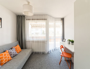 Jansy room with a huge terrace 18m2, ul. Skalna 89D (P1), Tychy-1