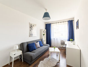 Przestronny pokój dwuosobowy 12,7m2, ul. Skalna 89D (P3), Tychy-1