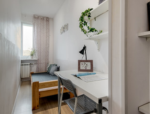 Pokój jednoosobowy #2 przy ul. Lachmana 2 [TYLKO DLA KOBIET], Warszawa-1