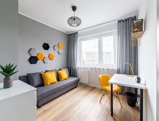 Modern room, ul. Karpacka 10, close to the EU, WSP, UŚ (P3), Katowice-1