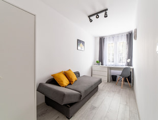 A warmly decorated room, ul. Ścigały 46, close to WSP, UE, UŚ (P3), Katowice-1