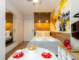 SANTA BARBARA A, Pokój 1-osobowy nr A Gdańsk-Stare Miasto, Gdańsk-1