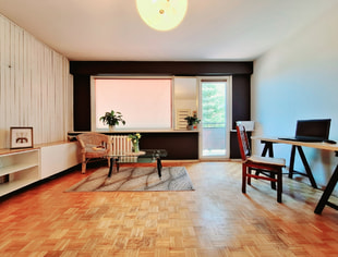 Large single or double room with a balcony, ul. Sunflower, Białystok-1
