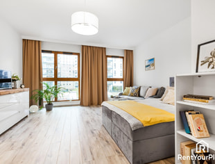 Nowoczesna kawalerka. Siłownia, miejsce parkingowe, ul. Grudziądzka, Gdańsk-1