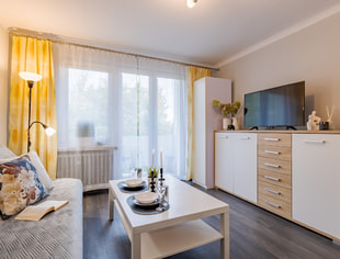 Mieszkanie z balkonem, parkingiem i zielenią za oknem - Wileńska 20, Łódź-1