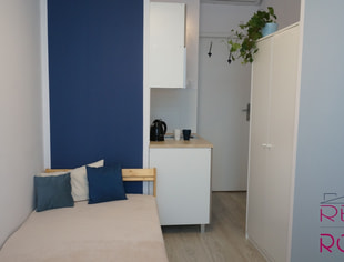 WIĘCKOWSKIEGO 56 Pokój z umywalką i prywatnym aneksem NR 4, Łódź , Łódź-1