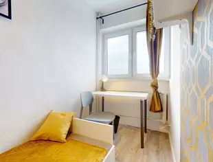 Pokój jednoosobowy #2 przy ul. Jasielskiej  38, Warszawa-1
