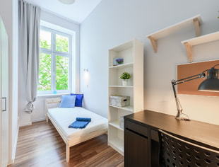 Pokój 1 osobowy nr 3 w ścisłym centrum, Sienkiewicza 29, Łódź-1