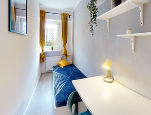 Pokój jednoosobowy #4 przy ul. Kasprowicza 88, Warszawa-1