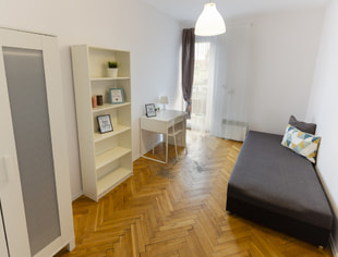 Pokój jednoosobowy z balkonem nr 4 Oleska 19 - Wydział Lekarski, Opole-1