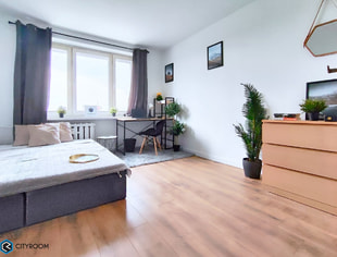 Komfortowy, Przestronny Pokój, os. Rusa Chartowo Darmowy Parking , Poznań-1