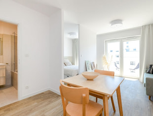 Studio | 31.7 m2 | Balcony | Internet included | Direct, Warszawa-1