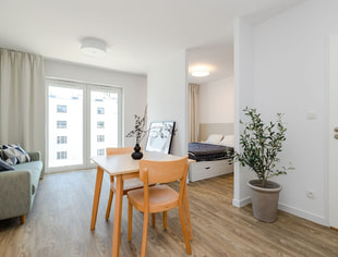 Studio | 31.8 m2 | Balkon | Internet w cenie | Bezpośrednio, Warszawa-1