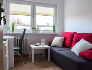 Single room no. 1 ul. Zielona 38/ pl. Haller, Łódź-1