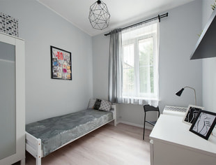 Stylish single rooms in the city center! ul. Jaracza 33, Łódź-1